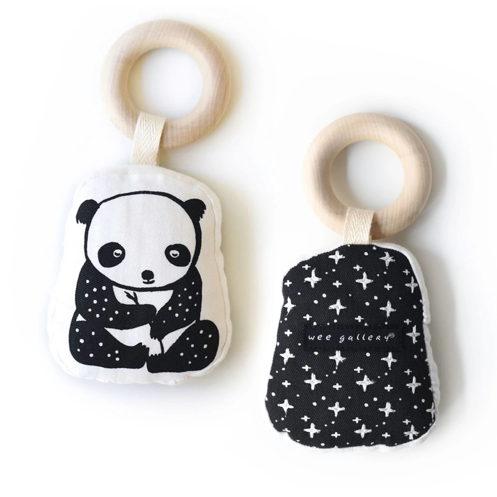 High Contrast Panda Teether - Picture 1 of 2
